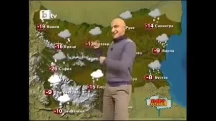 Много смях с Пълна лудница! Прогноза за времето с Емил Чудаков