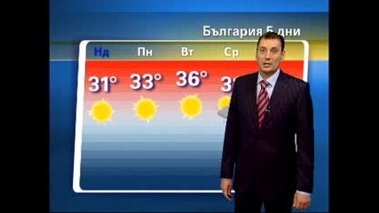 Времето За 6 Юли 2008 Г.