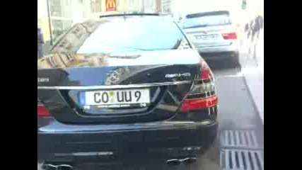 Mercedes S65 Amg V12biturbo Звук