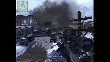 Modern Warfare 2 Мои геймплей Special Ops Sniper Fi