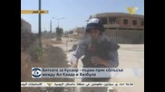 Сирийската армия, подпомагана от "Хизбула", напредва в Кусаир