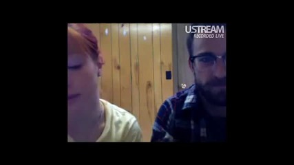 Live Chat with Hayley and Jeremy from Paramore Part 1