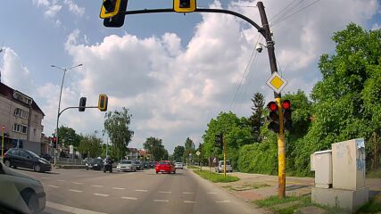 Минаване на червен светофар
