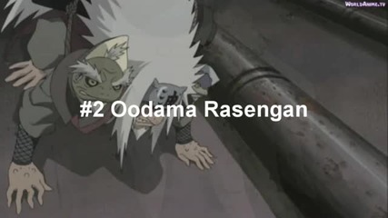 Top 5 Naruto Jutsus 