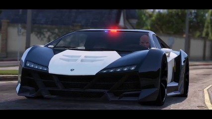 Полицеиска кола на Lamborghini 2015