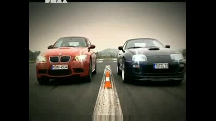 Bmw M3 E92 Vs Toyota Supra Tt 1996 Drag Race