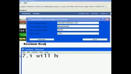 Facebook Face book Password Stealer Hack ~ Easy To use ! ~ 100% Working for 2010 