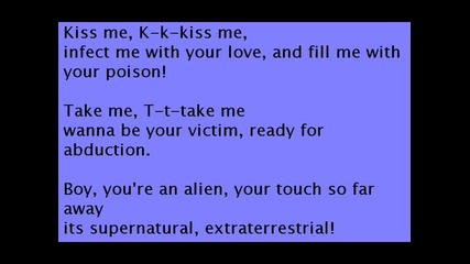 Katy Perry - E.t. lyrics !