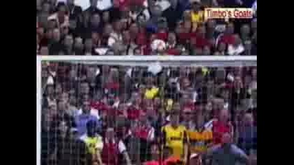 Henry - Arsenal V Man Utd 00 - 01 ]