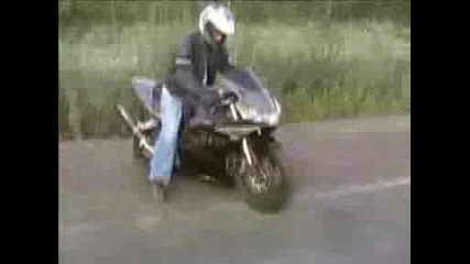 Honda Cbr 954 Rr Wheelies Stoppies Burnouts