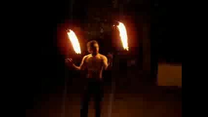 Fire Poi At Papa Roach - The Fire
