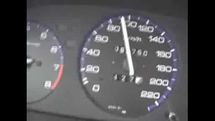 Honda Civic Ej9 1.4@75hp D14a3 0 - 140 kmh sprint