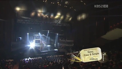 (hd) Super Junior - Sexy, Free & Single ~ Kbs Gayo Daejun 2012 (28.12.2012)