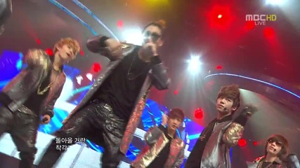 Teen Top - Crazy ( Remix ) ( 25-02-2012 M B C Music Core )