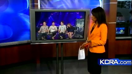 Jonas Brothers and Demi Lovato Interview-august 4th, 2010