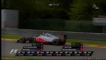F1 Гран при на Белгия 2011 - избрани моменти [hd]