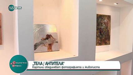 Изложбата „Тела/ Антитела” обединява фотографията и живописта