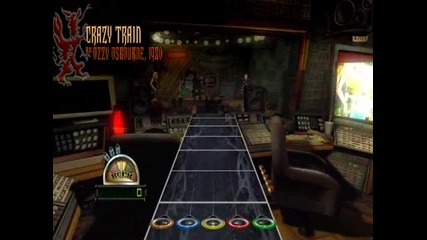 Guitar Hero World Tour :crazy Train Hard 95%