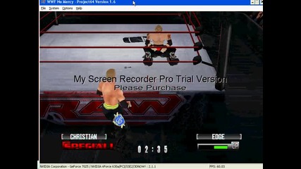 christian vs edge ecw title hard 