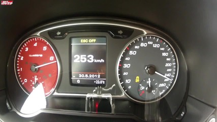 Audi A1 Quattro 0-259 km/h Top Speed Test