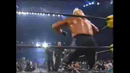Sting wins the Wcw World Heavyweight Championship