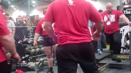 Scott Hoss Cartwright Squats 1000+ Pounds for 5 Reps in The Animal
