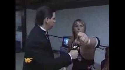 Bret Hart vs Owen Hart - Steel Cage Match For Wwf Championship *5/5* 