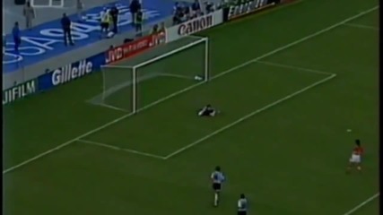 Футбол Аржентина - България 1994 - Второ полувреме Част 4_4 (720p)