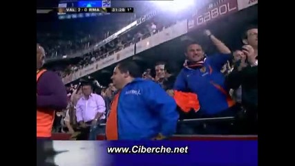 Valencia Cf - Real Madrid 2 - 0 de David Silva
