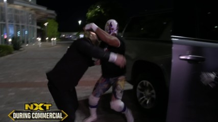 El Hijo del Fantasma evades abduction by masked men: WWE NXT, April 22, 2020