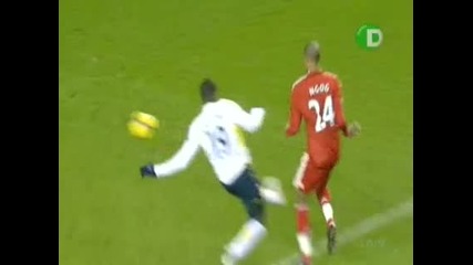 Ливърпул 2 - 0 Tотнъм ( Дирк Каут - 2) 
