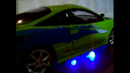 Mitsubishi Eclipse от Бързи и яростни (2001) - модел 1/18