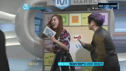 130307 Mnet Wide Teentop Chunji and Ricky Acting Cut Reply 1997
