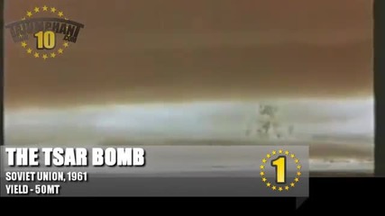 Top 10 Most Powerful Nuclear Bombs In History