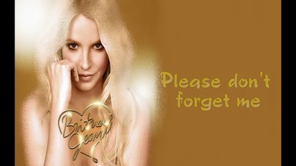 Britney Spears - Perfume (lyrics)
