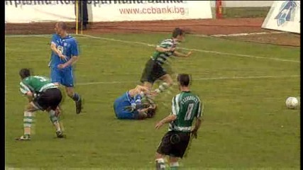 Черно море - Черноморец 1:0 - изпусната дузпа от Педриня (39) 