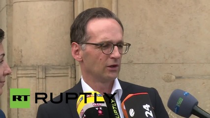 Germany: Justice Minister Maas visits Heidenau after violent anti-refugee protests