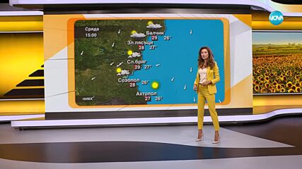 Прогноза за времето (04.09.2024 - сутрешна)