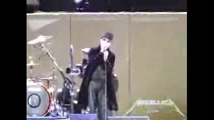 MetallicA - Mercyful Fate With King Diamond - Live Ozzfest Dallas, Texas 09.08.2008