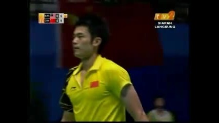 Badminton - Final - Lee Chong Wei vs Lin Dan - Part 1 
