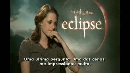 Kristen Stewart - Fantastico interview 