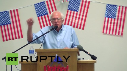 USA: Bernie Sanders outlines policies on jobs & healthcare