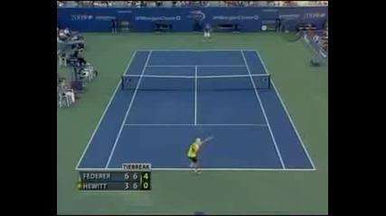 Us Open 2005  Federer Vs Hewitt