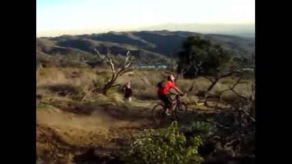 Big mountain bike drop