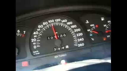 Opel Calibra Turbo C20let 0 - 180 km h