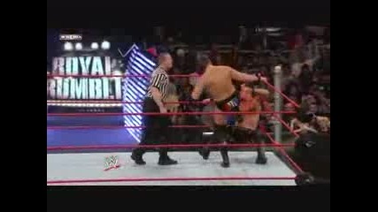 Royal Rumble 08 - Chris Jericho Vs. Jbl