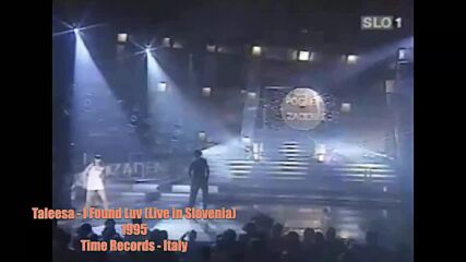 Taleesa I Found Luv Live in Slovenia 1995