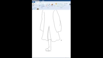Рисуване на Tobi с Paint на Windows7