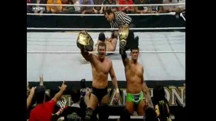 Night Of Champions 2008 - Cody Rhodes & Hardcore Holly vs Ted Dibiase 