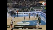 "Панатинайкос" победи "Каха Лаборал" със 76:74